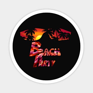 Beach Party Magnet